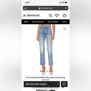 Mother Tippy Top Frisky Flood